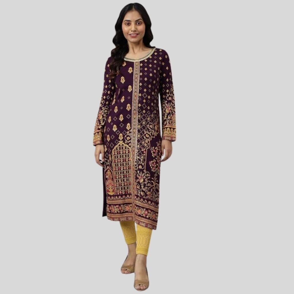 Aurelia woollen kurtis