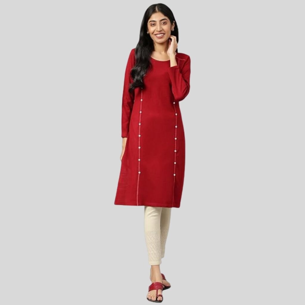 woolen kurtis by Aurelia