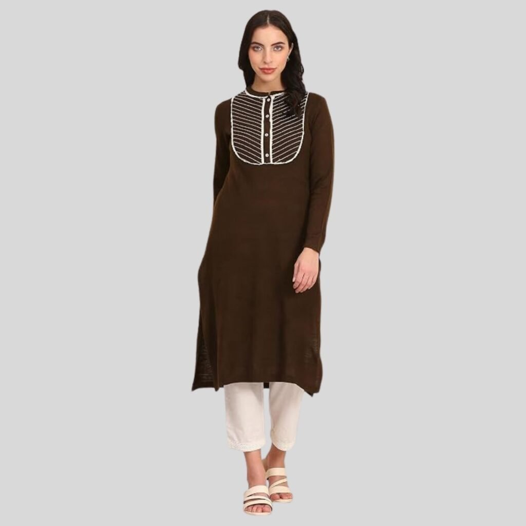 Aurelia woollen kurtis