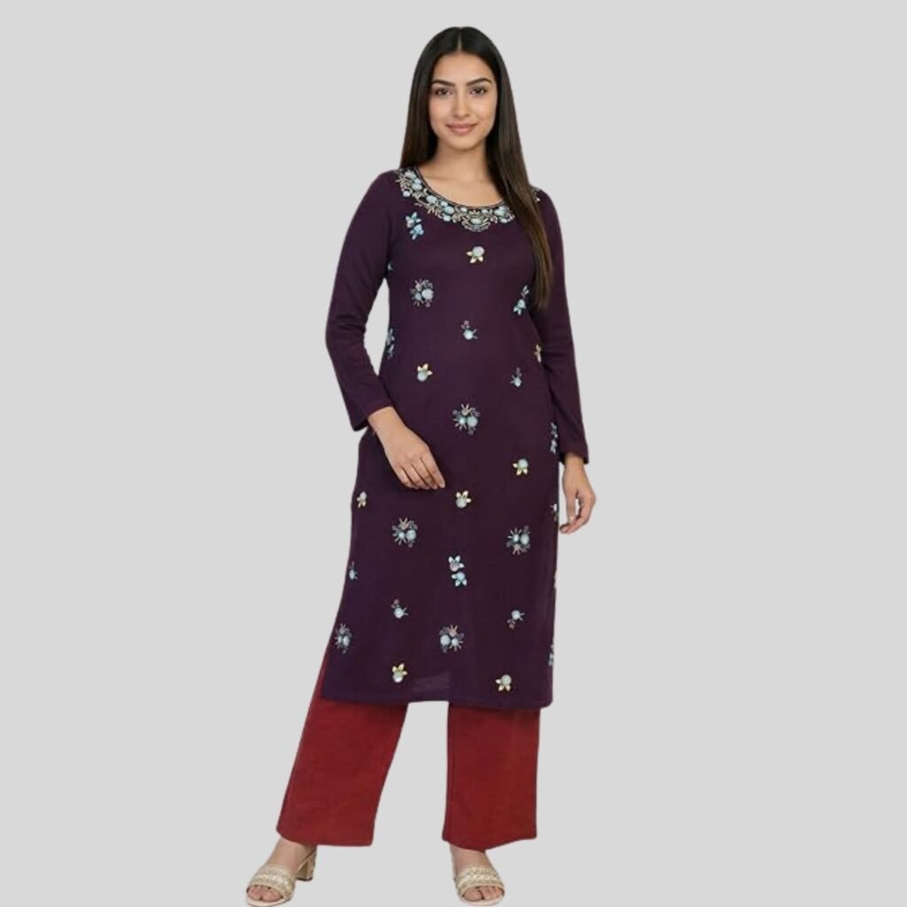Aurelia woollen kurtis