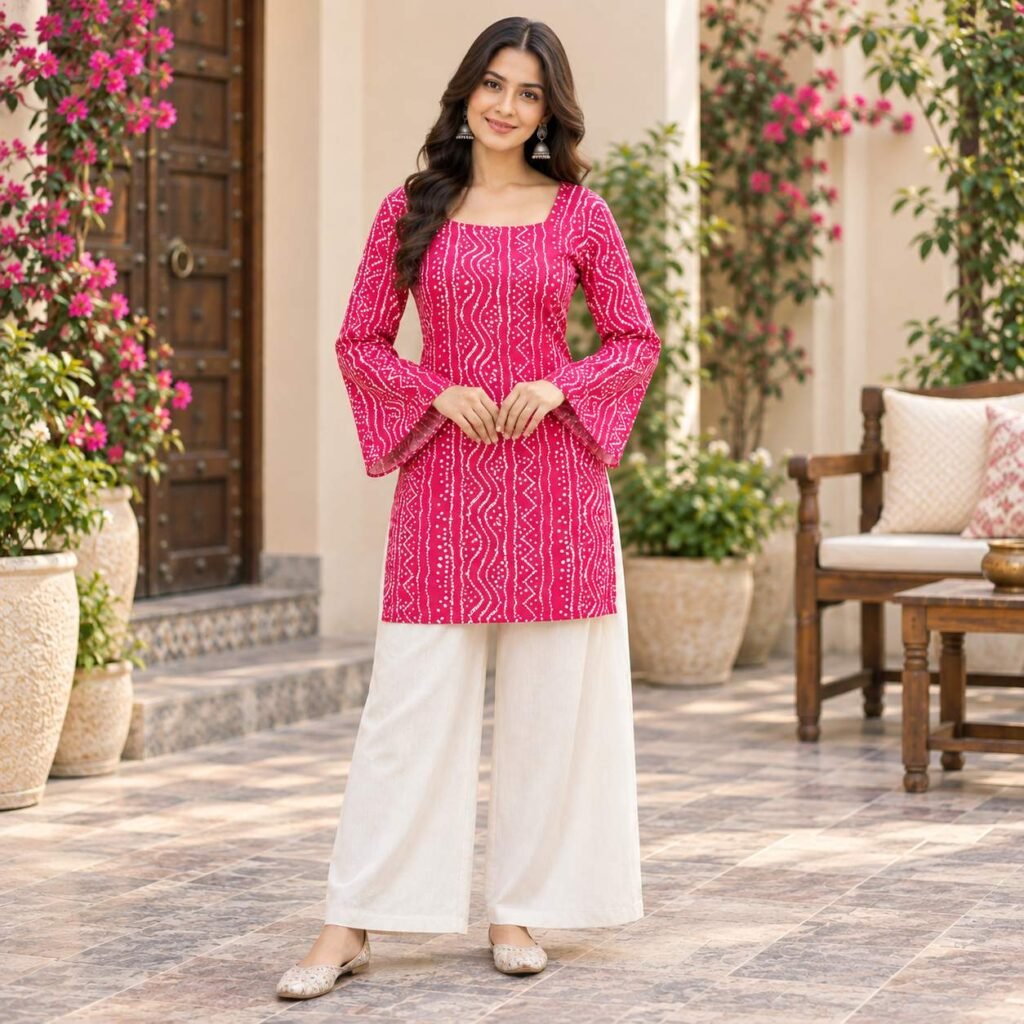long sleeve design for kurti