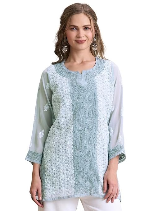 ada chikankari kurti
