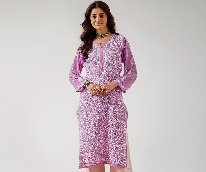 ada chikankari kurti