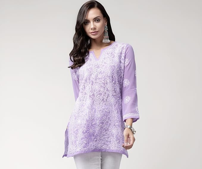 ada chikankari kurti