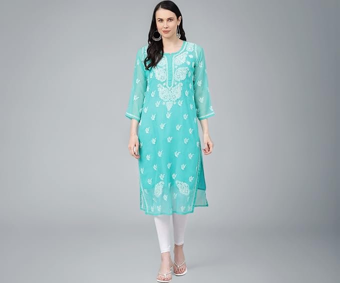 ada chikankari kurti