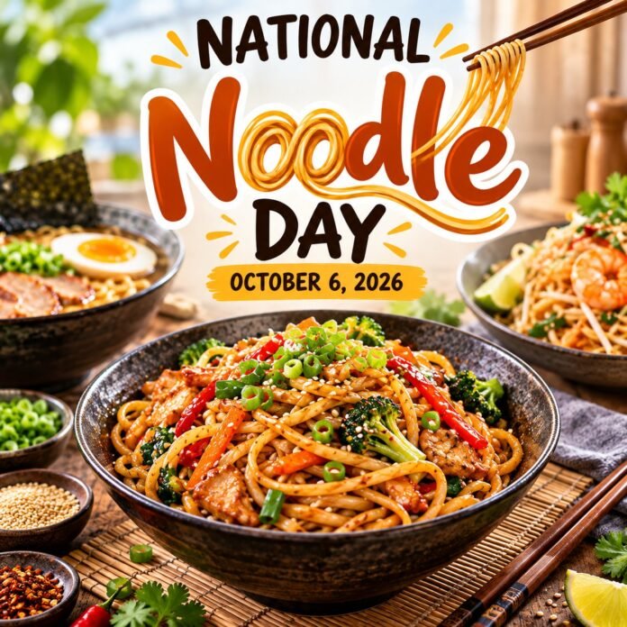 National Noodle Day 2026