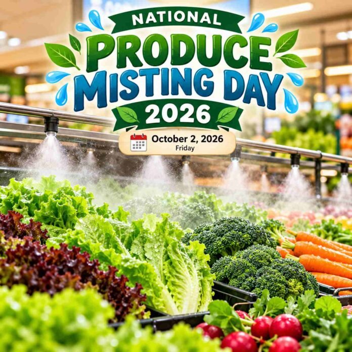 National Produce Misting Day 2026