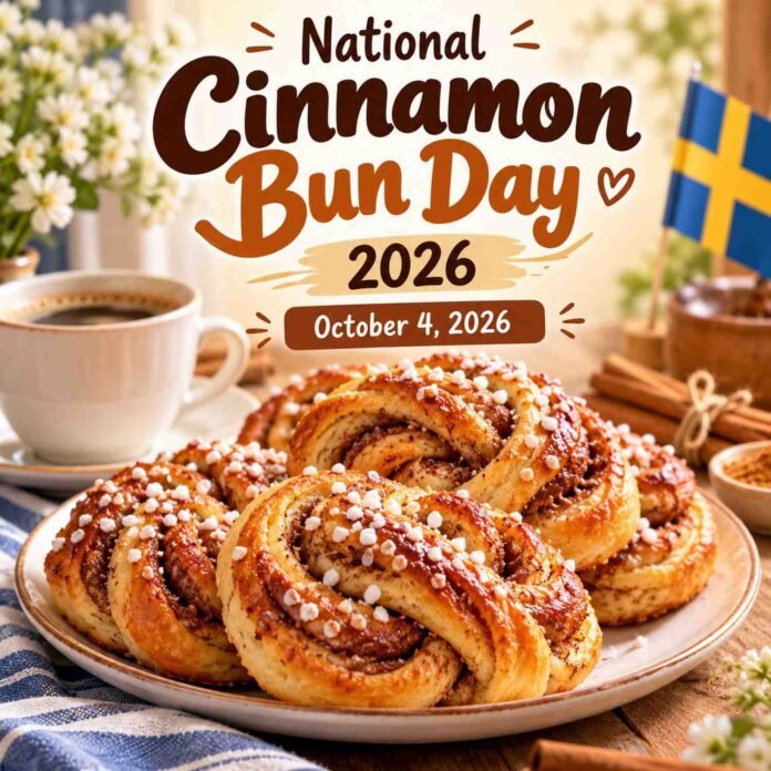 National Cinnamon Bun Day 2026