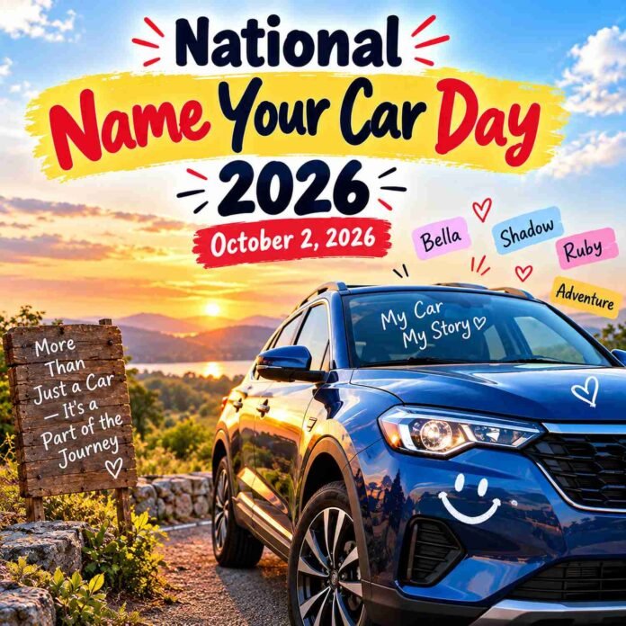 National Name Your Car Day 2026